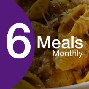 6 Meals Monthly Subscription
